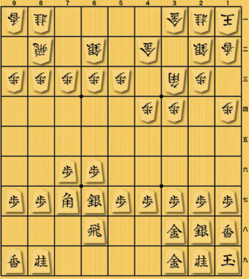 将棋の穴熊囲い